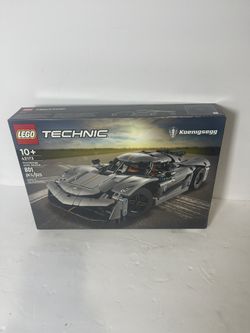 LEGO Technic Koenigsegg Jesko Absolut Grey Hypercar Sport Car 42173