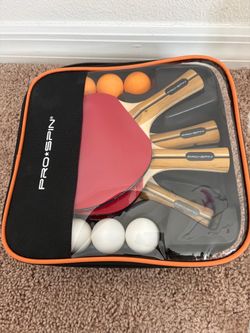 Prospin Table Tennis Racket and Balls