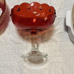 Vintage Indiana Compote/Candy dish