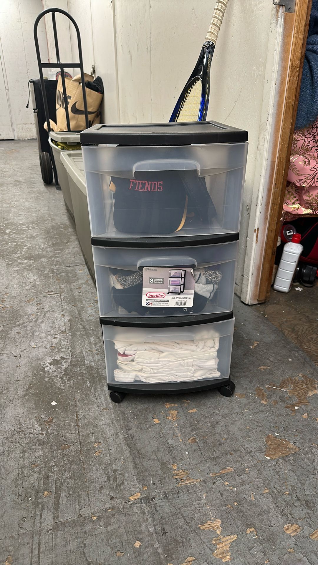 3 Drawer Cart With Wheels