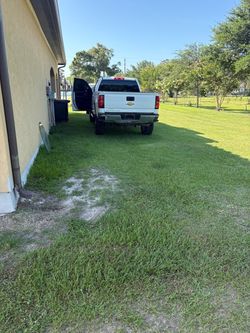 Chevrolet Silverado 2500  White Pickup Truck