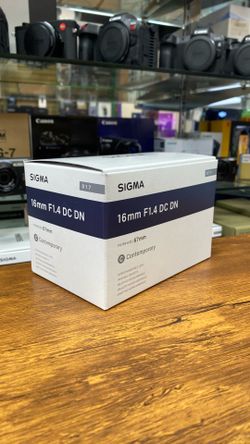 Sigma 16mm f1.4 for RF