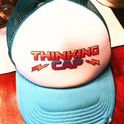 Stranger Things Thinking Cap Trucker Hat Baseball Cap Halloween 