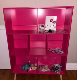 Pink Cubby/Bookshelf