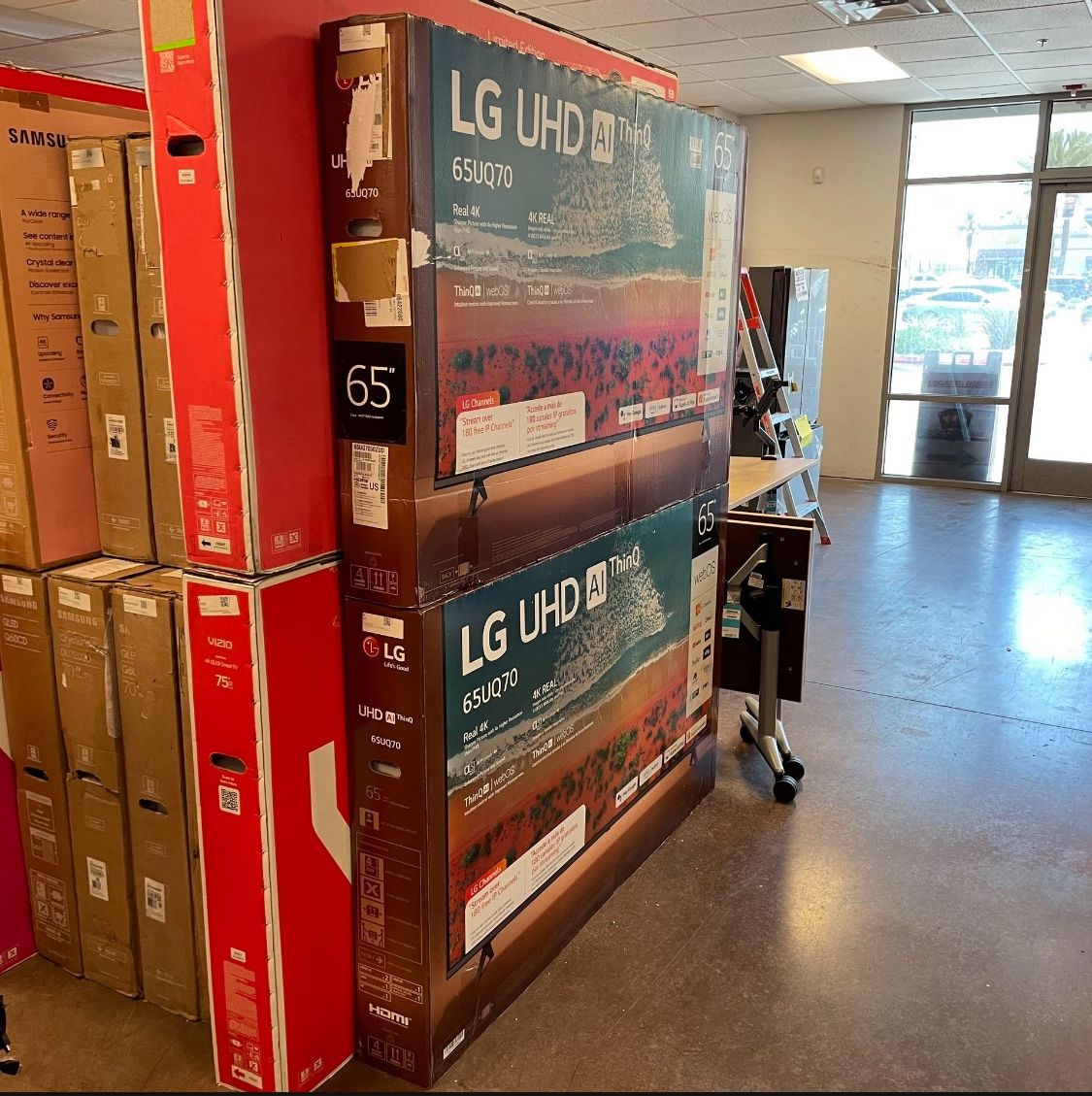 65” LG 4K HDR SMART TV