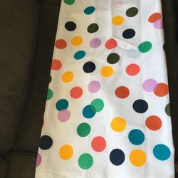 New Shower Curtain And Towel