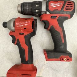 Milwaukee Impact And Chuck Drill