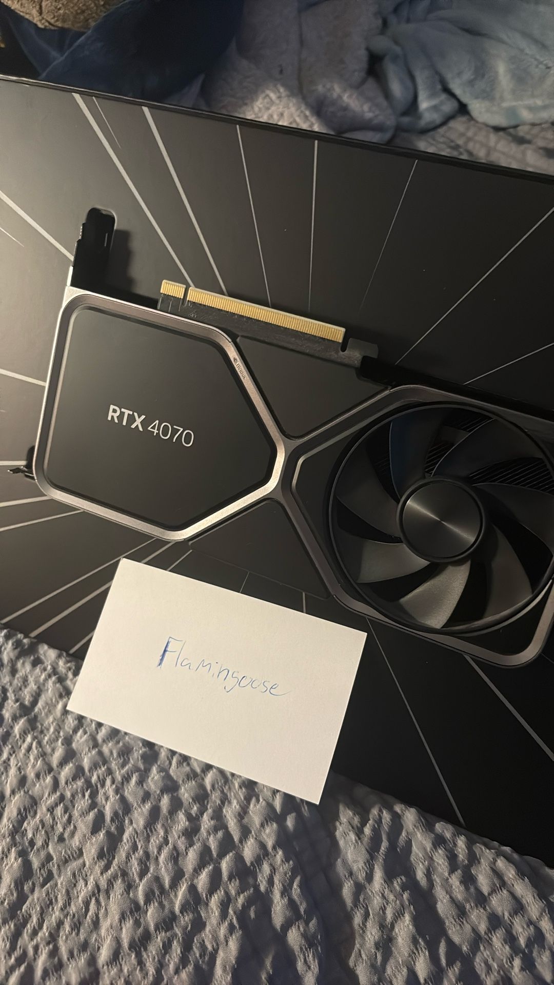 Rtx 4070 Founders Edition *used*