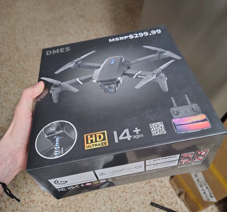 Brand New DMES HD Ultra Drone — Sealed in Box