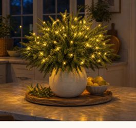Twinkle lights bush/tree