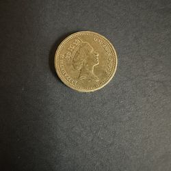 British Coin  1 Pound Year 1993 