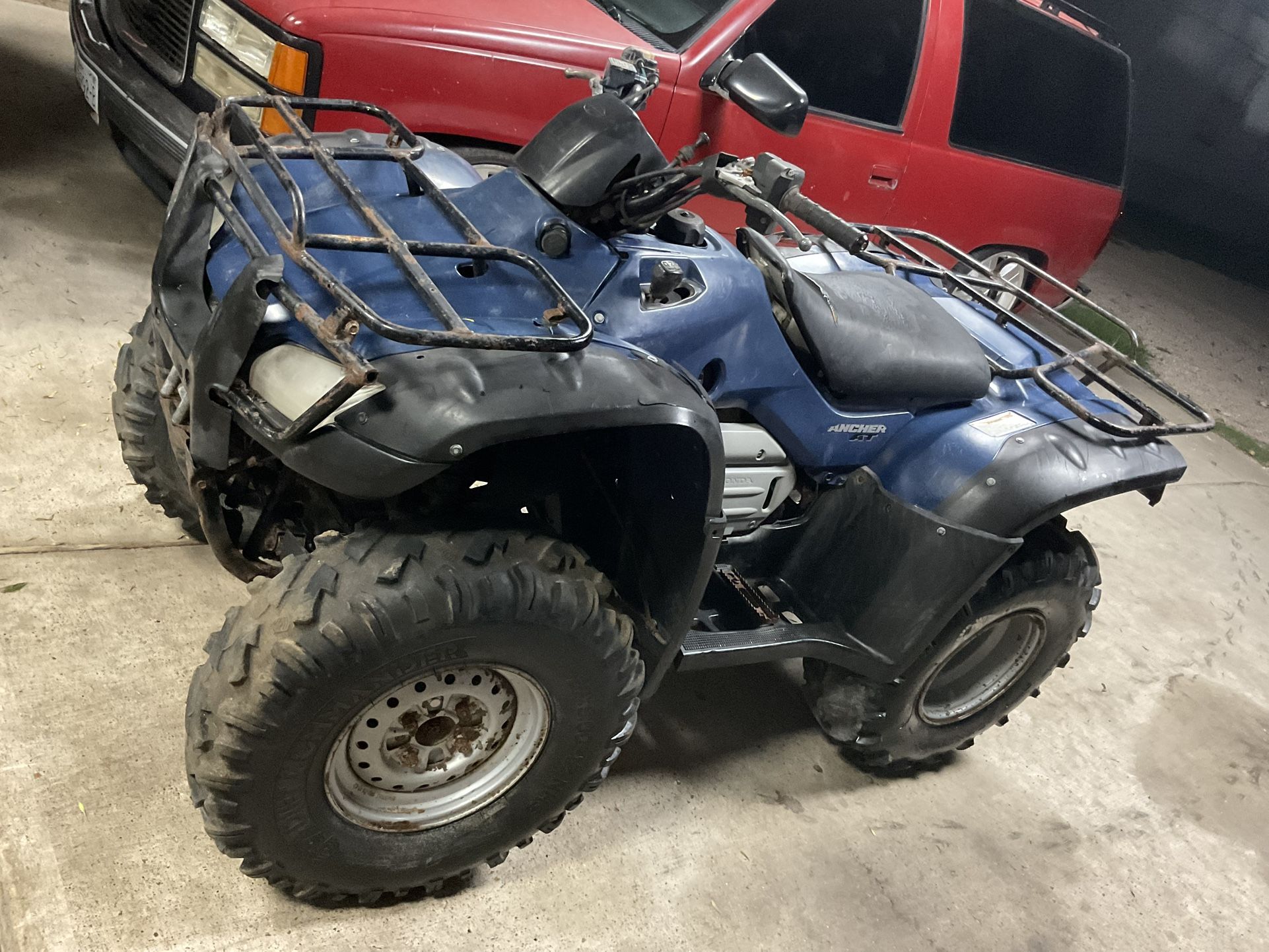 Honda Rancher 400 Año 2007 4x4 👀Título Ala Mano🤚🏼👀