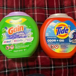 Gain And Tide Detergent  2 X  $28