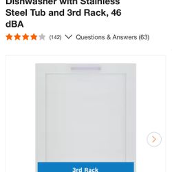 Bosch 24” Dishwasher 