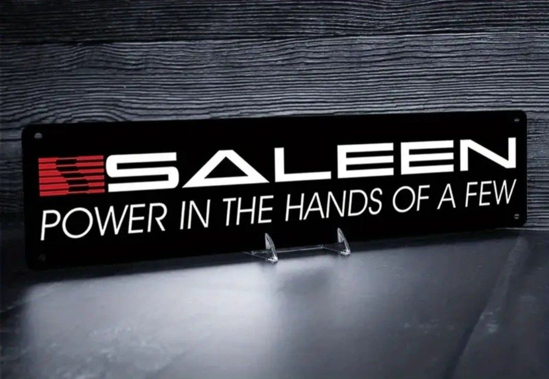 SALEEN Power In The Hands Of A Few Metal Sign