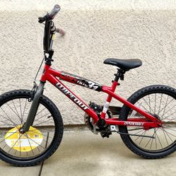 NEW - 20" Dynacraft Wipeout BMX Kids Bike Age 7-14 - Red/Gray