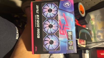 AsiaHorse Dawn Pro 120mm Case Fan, ARGB PWM 1850RPM / 68CFM Airflow, Forward & Reverse Blade Design, Low Noise, Precision HDB Bearings High Performanc