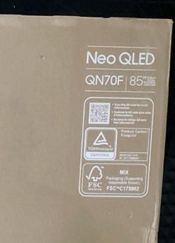 Samsung - 85” Class QN70F Series Neo QLED Mini LED 4K UHD SamsungVision AI Smart Tizen TV