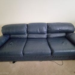 Sofa leather 3 seater