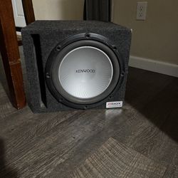 12 inch  kenwood speaker with box