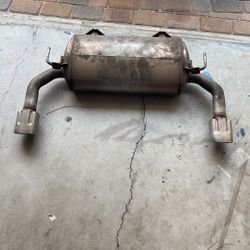 Q50 Stock Muffler
