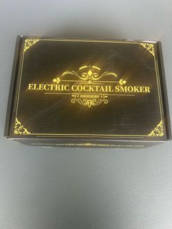 Electric Cocktail Smoker $15