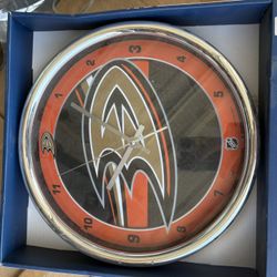 Anaheim Ducks Clock