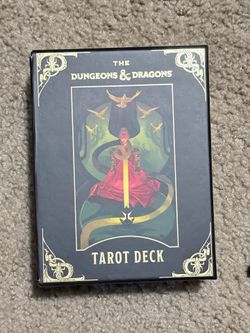 Tarot deck d&d cards