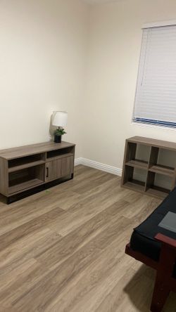 Entertainment stand and storage set