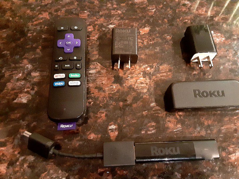 Roku (2 FOR 1)Roku Streaming Stick+ | HD/4K/HDR Streaming Media Player with Long-Range Wireless and Voice Remote with TV Controls