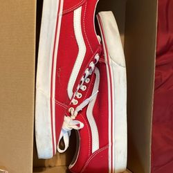Red Vans 