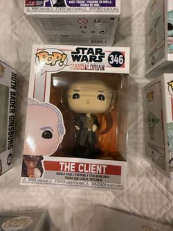 The client Star Wars Mandalorian funko pop (346)