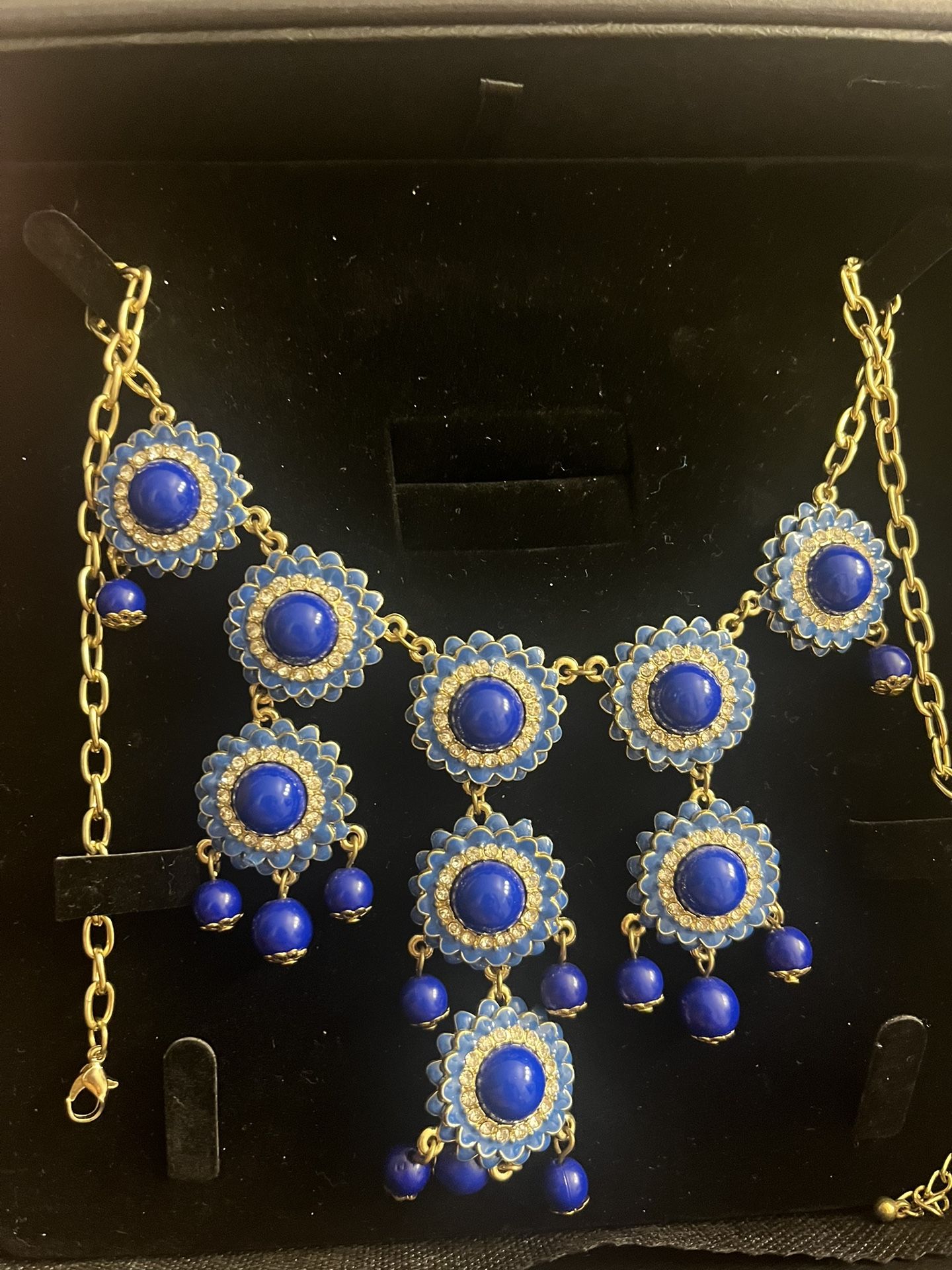 Blue and white color