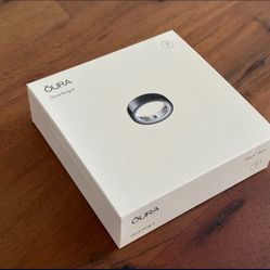 New Oura Ring Size 7 Silver