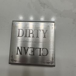 Dishwasher Clean/Dirty Sign 