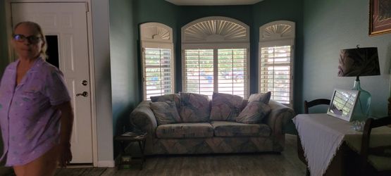 Couch with Hide a Bed