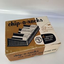 Vintage Poker Chip Rackers