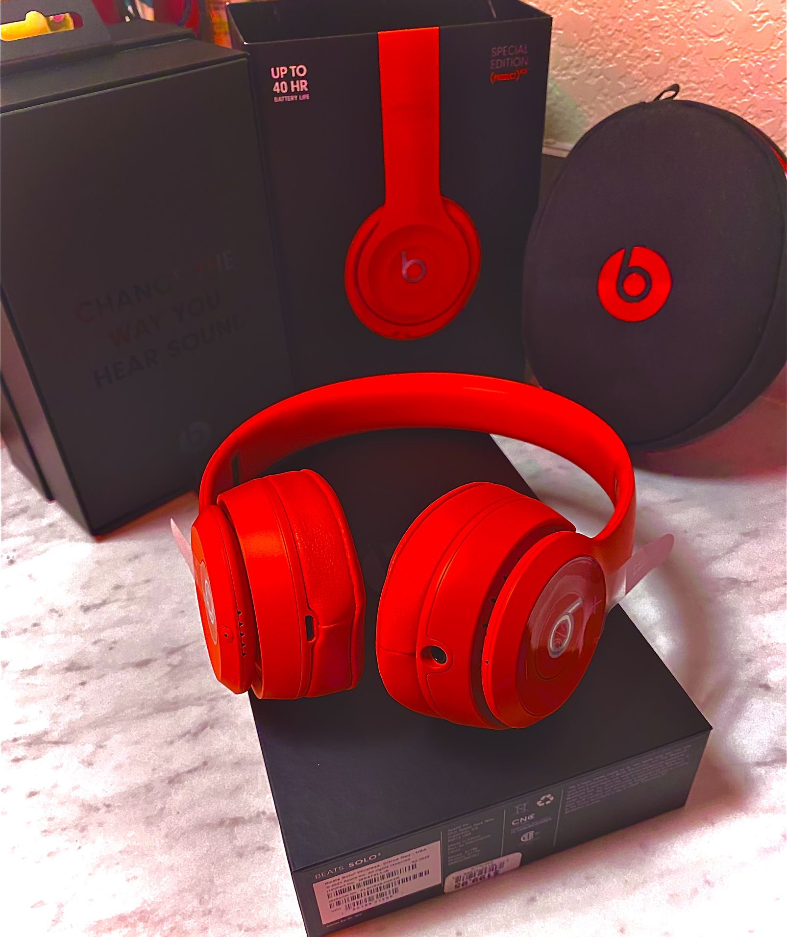 Beats Solo Special Edition Citrus Red