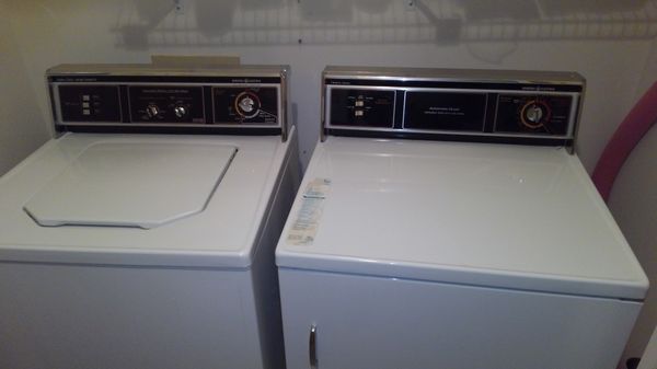 Ge Washer And Dryer Set Older Models Excellent Condition Ge Washer And Dryer Set Older Models Excellent Condition