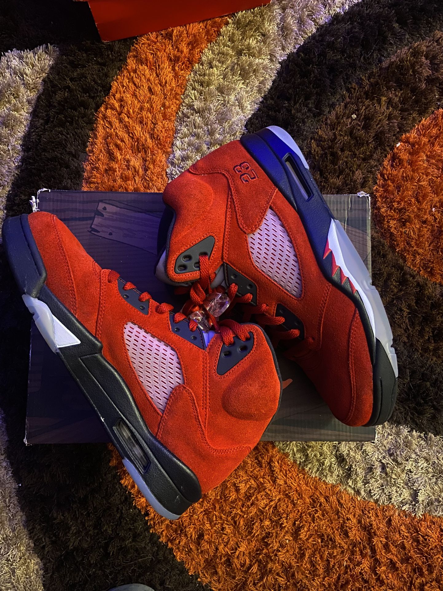 Air Jordan Retro 5 Raging Bulls PreOwned