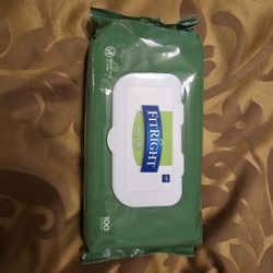 Midline Fitright Personal Cleansing Clothes, Aloe, Pack Of 100