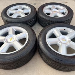 FACTORY CHEVY SILVERADO TAHOE AVALANCHE SUBURBAN WHEELS 20 INCH