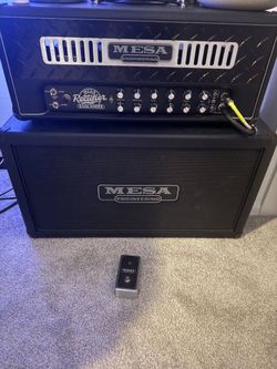 Mesa boogie badlander 50 watt head and 212 cab