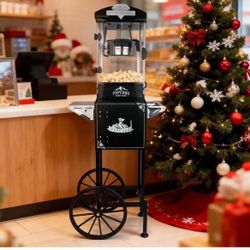 ❤️‍🔥 Popcorn Machine with Cart