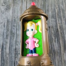 Adventures of Jimmy Neutron Jet Pack Jimmy, Cindy Rocket -Wendy's Kids Meal Toy