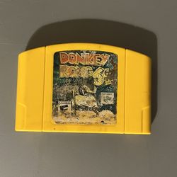 Authentic Donkey Kong 64 Game