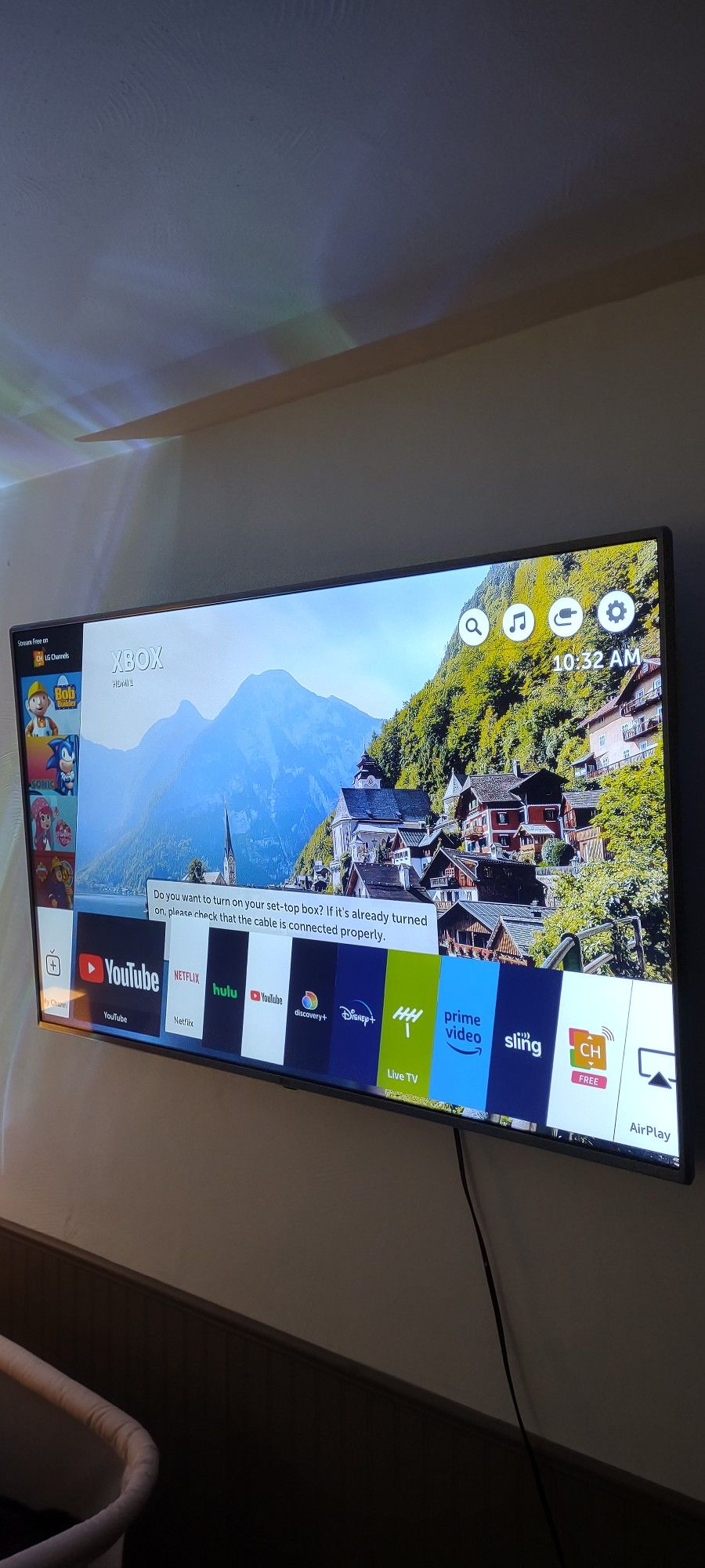 55 Inch LG 4K UHD TV