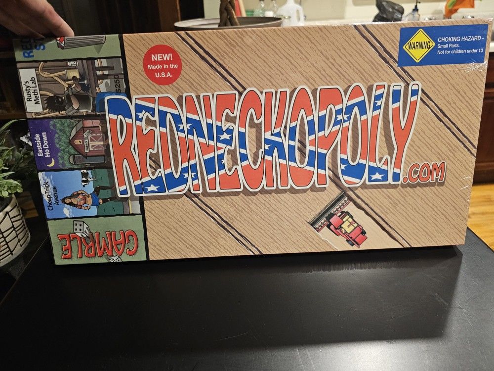 Redneckopoly Board Game ( Ultra Rare and Out of Print )