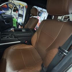 Very Nice Seat Covers For 2022-2026 Tundra Crew Max