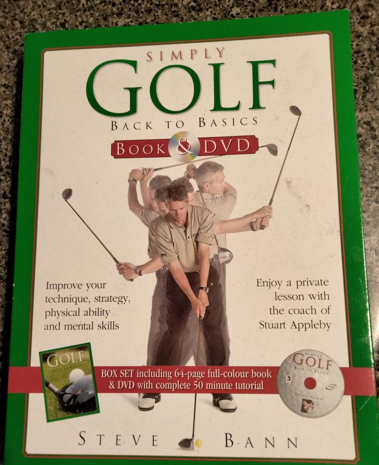 Simply Golf Back To Basics Book/DVD